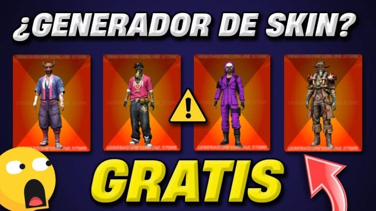 existen generadores de skins y ropa para free fire