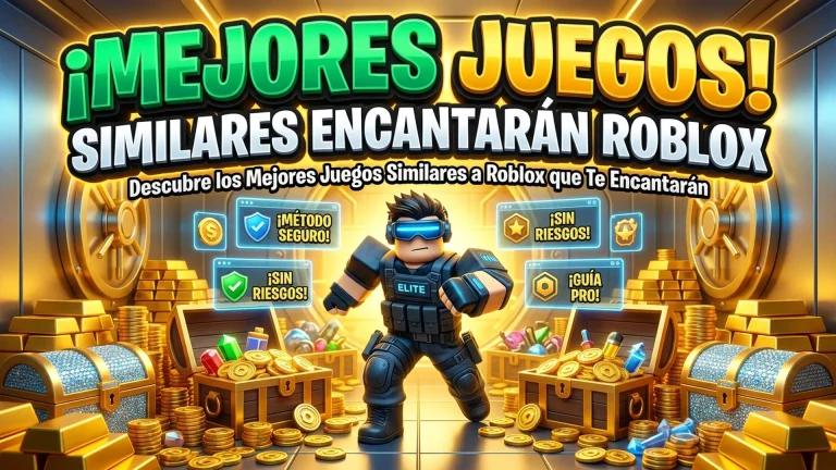 Descubre los Mejores Juegos Similares a Roblox que Te Encantarán